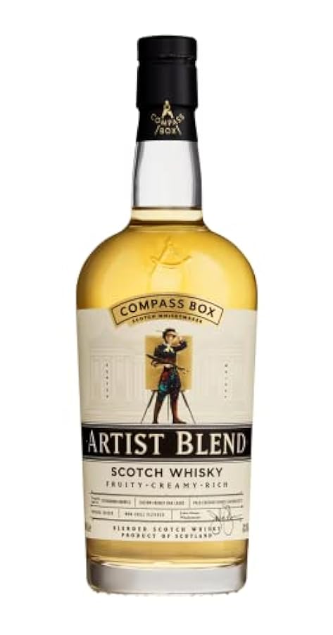 Compass Box ARTIST BLEND Scotch Whisky 43% Vol. 0,7l 429034071