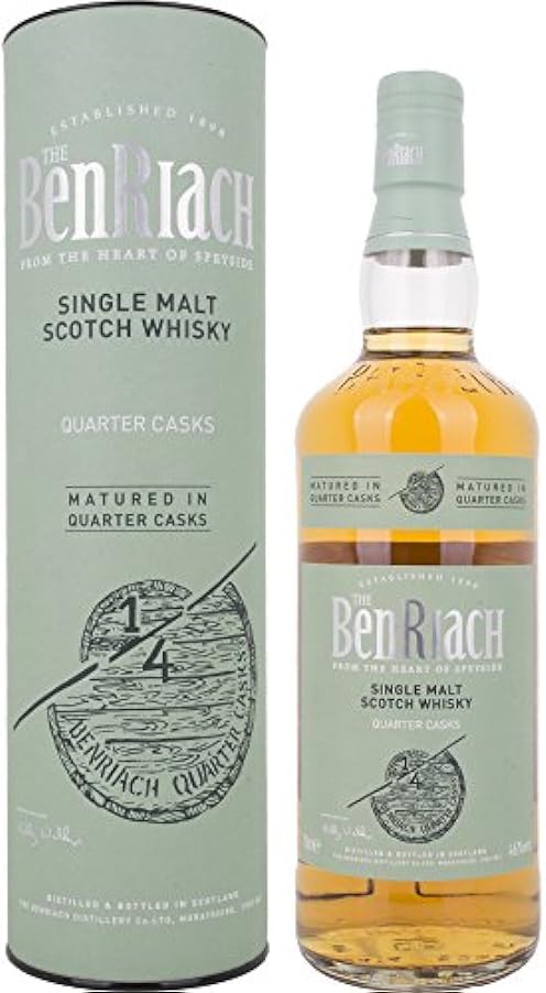 The BenRiach QUARTER CASKS Single Malt Scotch Whisky 46% Vol. 0,7l in Giftbox 495221816