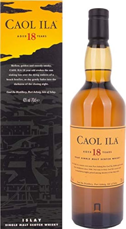 Caol Ila 18 Years Old Islay Single Malt 43% Vol. 0,7l i