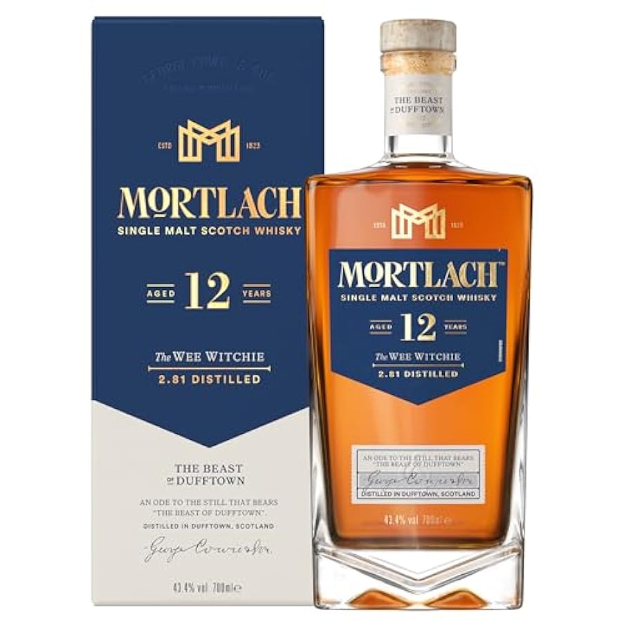 Mortlach 12 Years Old The WEE WITCHIE Single Malt Scotc